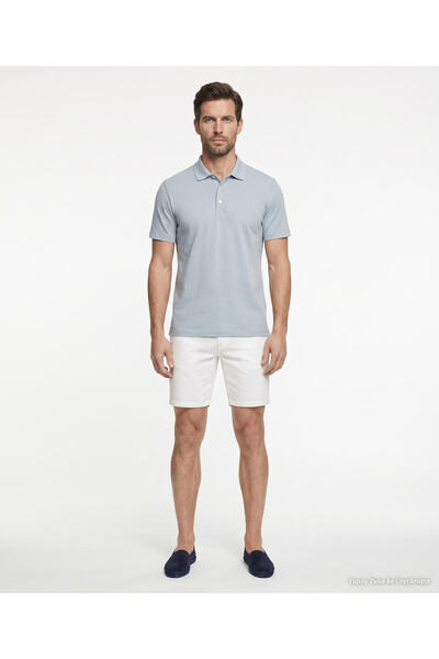 Yargıcı Regular Polo Neck Short Sleeve Knitwear
