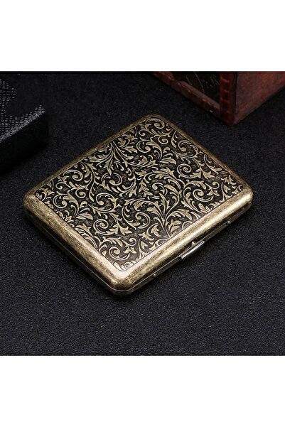 Choice1 Arabesque Vintage Relief jade Capacity 20pcs Cigarette Storage Case P...