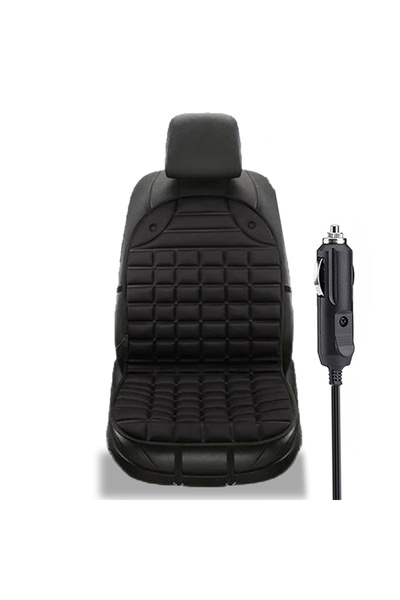 Choice 1pcs black EAFC 12V Car Heating Cushion Heated Seat Pad Heater Winter ...