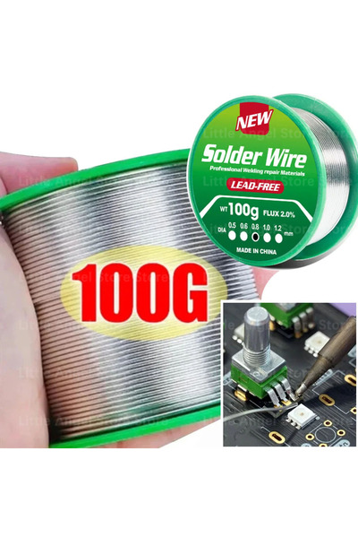 Choice6 1.0mm 50g 20g/30g/50g/100g Low Melting Point Lead-Free Solder Wire Co...