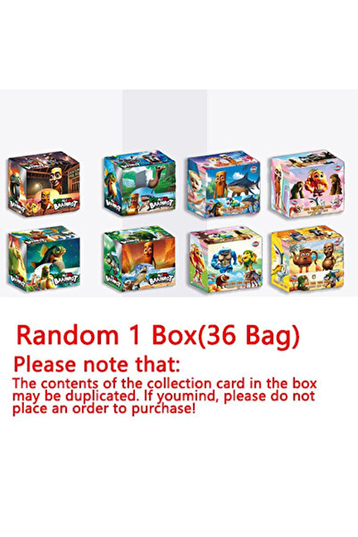 Choice3 Random 1 Box 1Set of 288Sheets Italian Brainrot Cards of Collection T...