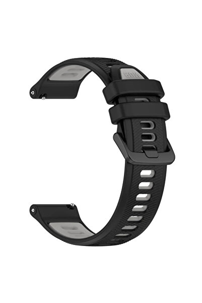Choice 20mm Black Gray Soort Strap Silicone Watch Band 22mm 20mm For TicWatch...
