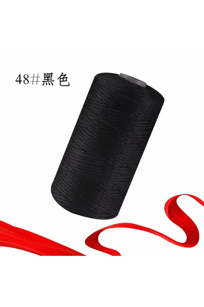 Choice 1pc 48 Black New Summer Crochet Yarn 1.5mm Thin Ice Cotton Thread for ...