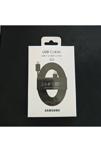 Choice4 SAMSUNG Type-C to Type-C dw767 black 1.8 box Type C Cable 1.8M 3A Sup...