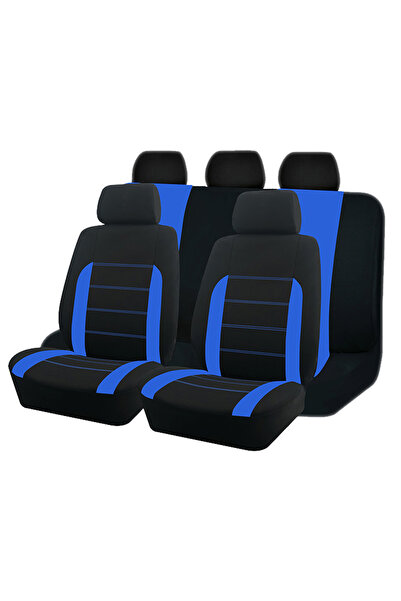 Choice Blue 5 seat AUTOKING Universal Fabric Car Seat Covers Fit For Most Car...