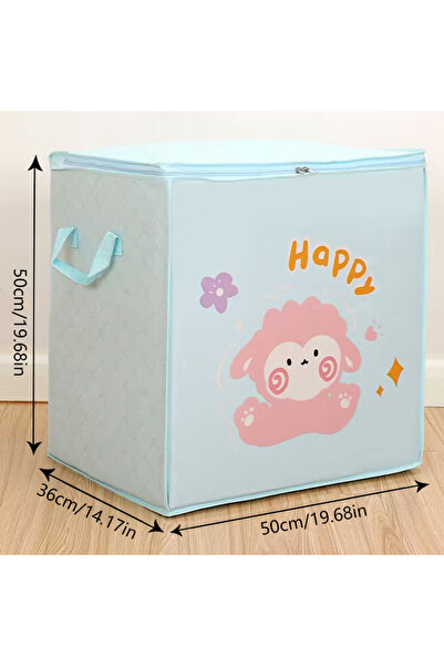 Choice1 style 4 Cube Folding Toys Storage Box Kids Toys Organizer Box Felt Cl...