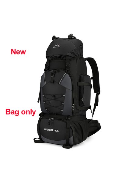 Choice Black New 90L Waterproof Hiking Camping Backpack Trekking Bag Rucksack...