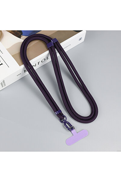 Choice1 Purple Universal Phone Lanyard Crossbody Necklace Strap Phone Adjusta...