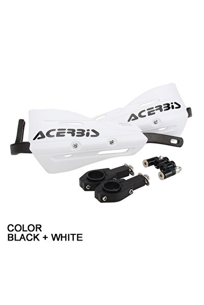 Choice4 White 1 22 28mm Hand Guard Handguard Protector For Yamaha KTM EXC SXF...
