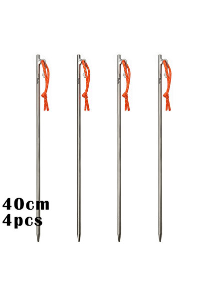 Choice 8x400 4PCs TiTo Titanium Alloy Tent Pegs Outdoor Camping Tent Nail Ant...