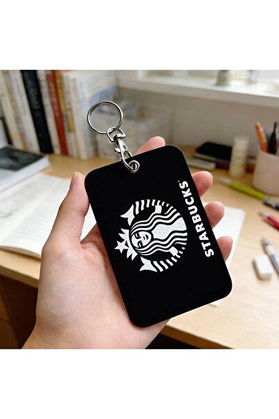 Choice9 z1 Cool S-Starbucks LOGO Badge Holder Keychain For Bank Business Work...