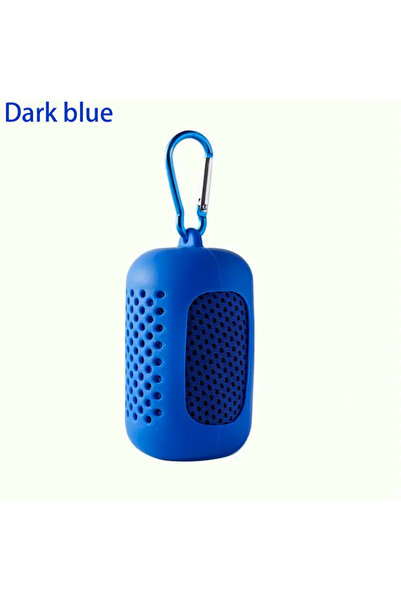 Choice 30x80cm silicone-dark blue Outdoor Microfiber Quick Drying Sports Cool...