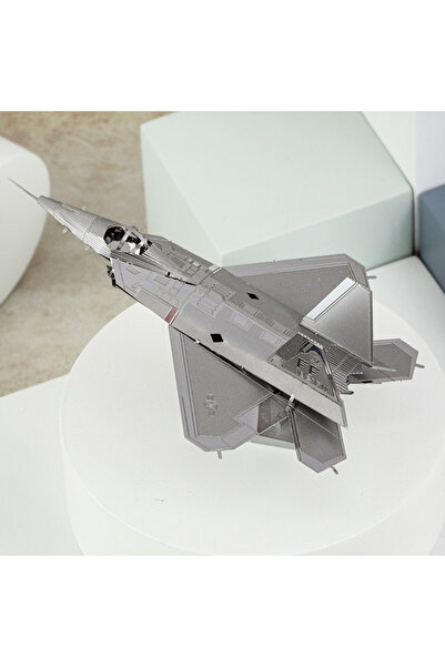 Choice24 F22 Plane 3D Metal Puzzle Model Kit DIY Laser Cut Puzzles Jigsaw Toy...