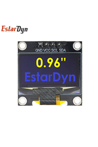 Choice Yellow Blue 4Pin ROHS Certification 0.96 inch Oled IIC Serial White OL...
