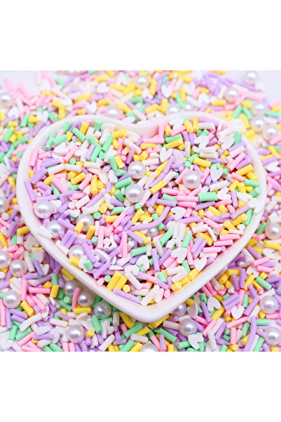 Choice 12-03mcmx Candy Polymer Clay Slices 1mm Thin Sprinkles Long Cylindrica...
