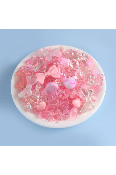 Choice1 40g pink Newly Upgraded 11 Color Mixing Style Candy Color Acrylic Bea...
