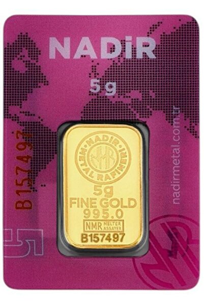 Tuğrul Kuyumculuk 5 Gram Külçe Gram Altın 24 Ayar