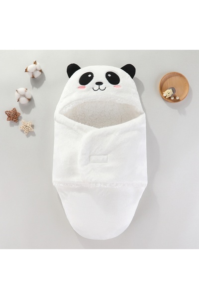 Choice childdkivy 0-3M White-panda Soft Baby Sleeping Bags Warm Autumn and Wi...