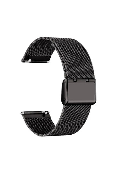 Choice 22mm width Black 22mm 20mm Metal Watch Strap For Vivoactive 3 4 5 Fore...