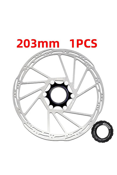Choice 203mm 1Pcs Mtb Bicycle Center Lock Brake Disc 140mm 160mm 180mm 203mm ...