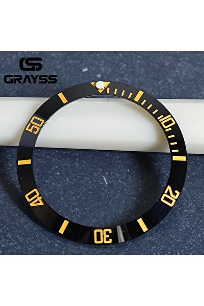 Choice black4 GRAYSS 38mm Ceramic For 40mm SUB Watch Case Alloy Watch Bezel I...