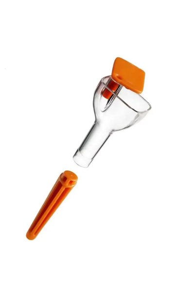 Choice1 Orange Multifunctional Herb Cone Filling Funnel Pre-Rolled Tube Grass...