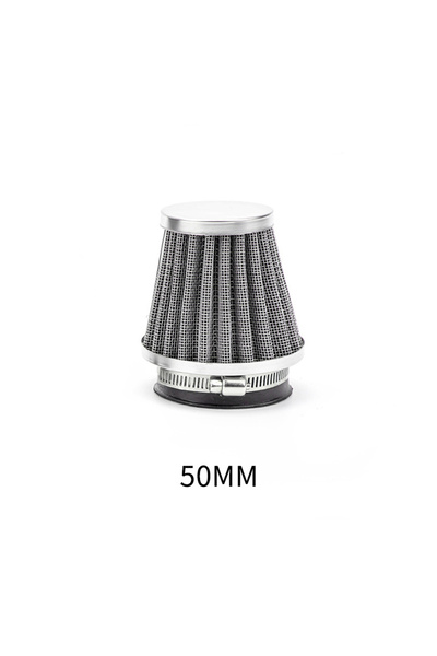 Choice6 50mm 1pc Universal 35-60mm Motorcycle Tapered Air Filter Cleaner Dirt...