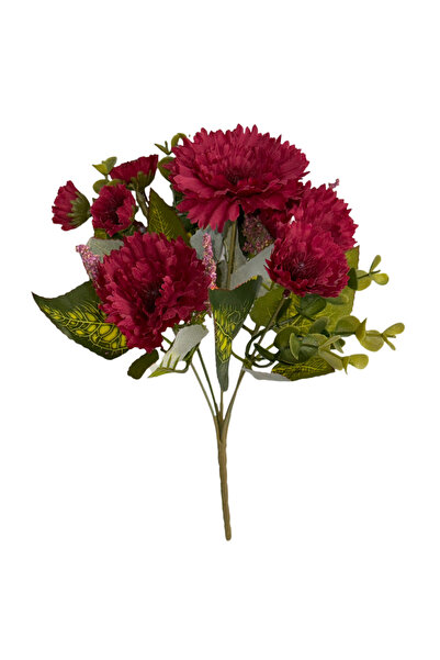 Choice Wine red 7 Heads Fake Sunflower Gerbera Artificial Gerbera Wedding Dec...