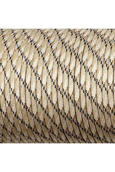 Choice 15M Desert 550 Paracord 7 Strand 4mm Tactical Parachute Cord Camping A...
