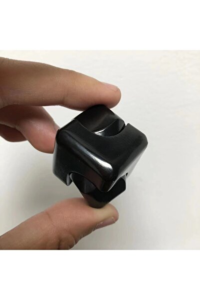 Choice Black Square Decompression Spinning Top Dice Cube Anti-Anxiety Fingert...
