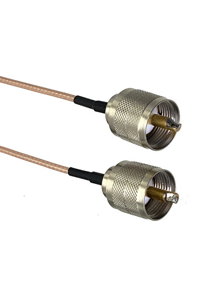 Choice8 12inch 30cm RG316 PL259 UHF Male to UHF Male RF Plug Jack Connector P...