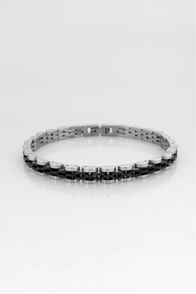 UKHWD SUPPLY 316L Cord Steel Bracelet - Ka1209Sy