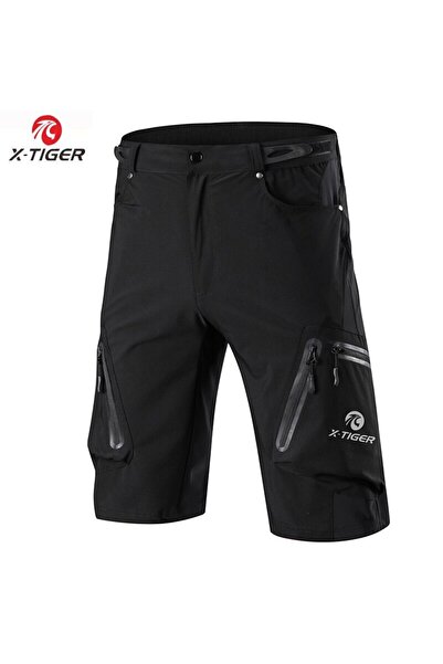 Choice M Black X-TIGER Mountain Bike Shorts Multi-Pockects Breathable Loose R...