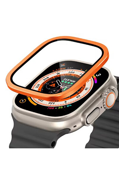 Choice13 iWatch Ultra 49mm Orange Screen Protector For Watch Ultra 49mm Case ...
