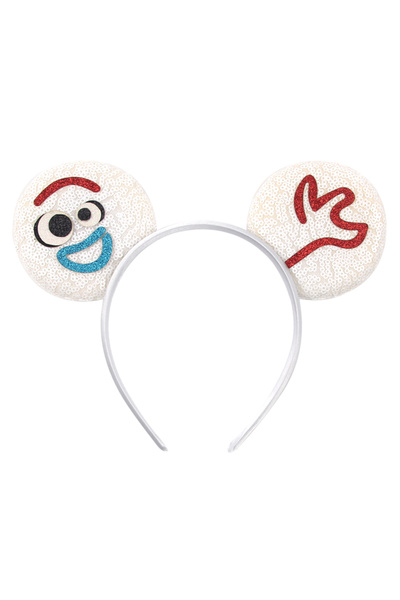 Choice11 TDMQ092-20 Cartoon Mouse Ear Headband Sequins Bow Hairband Space Ast...