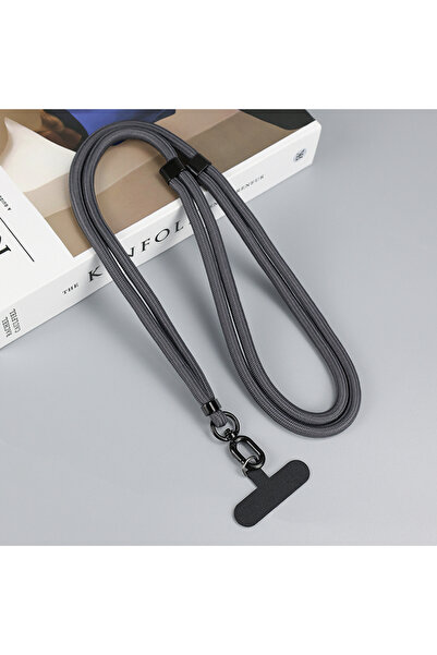 Choice8 Grey Universal Phone Lanyard Crossbody Necklace Strap Phone Adjustabl...