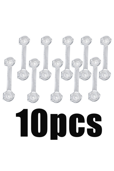 Choice 10pcs 3-20Pcs Child Safety Lock Transparent Anti-Opening Multi-Functio...