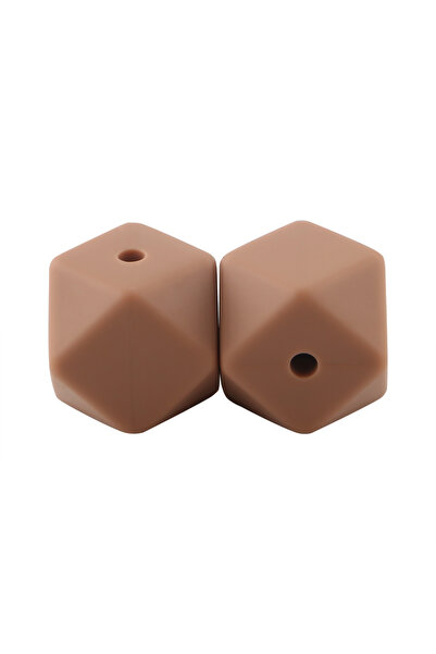 Choice43 10pcs Camel Sunrony 10Pcs 14mm Hexagon Silicone Beads Bead For Jewel...