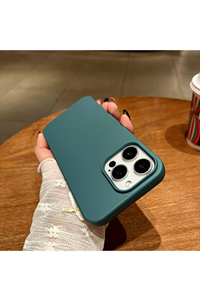 Choice84 iPhone 13 Dark Green For Magsafe Magnetic Solid Color Liquid Silicon...