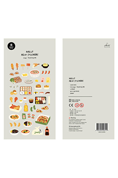 Choice12 food trip06 Korean Import Suatelier Brand Fresh Flower Food Cartoon ...