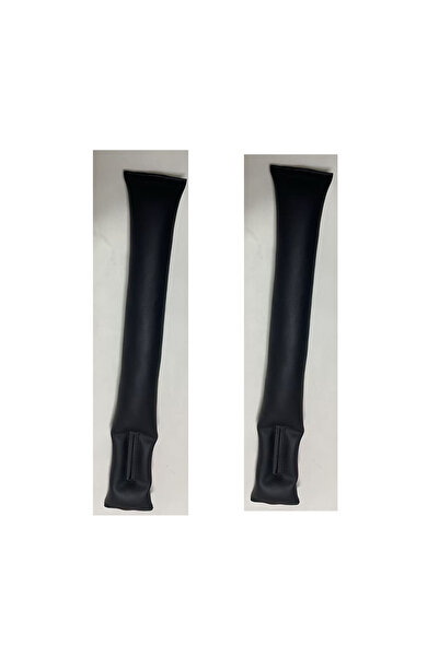 Choice1 black 2pcs Microfiber leather Car Seat Gap Fillers - Fit For Suvs, Tr...
