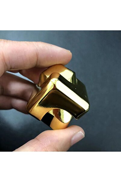 Choice Gold Square Decompression Spinning Top Dice Cube Anti-Anxiety Fingerti...
