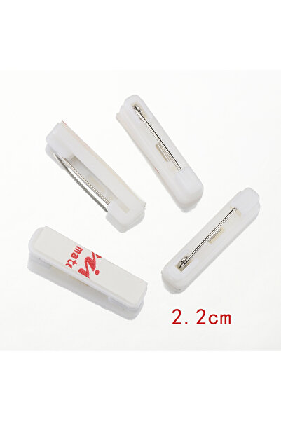 Choice 2.2cm with Adhesive 50pcs Safety Brooch Pin Bar with Adhesive Backing