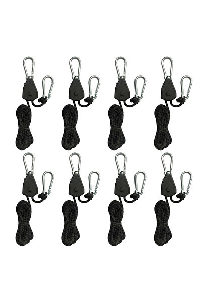 APWIKOGER 8 piece 1/2/4/6/8/10/12/14/16pcs Rope Pulley 1/8 Lift Pulley Liftin...