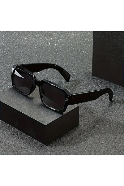 Choice black 1Pc Retro Square Fashion Glasses Set for Men and Women - Perfect...