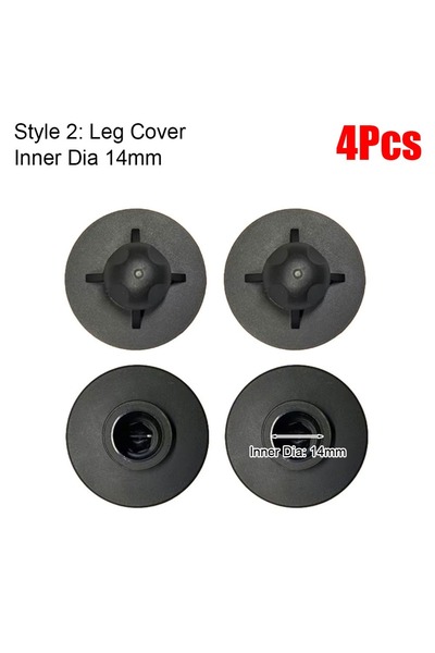 Choice 4Pcs Style 2 14mm 1Set Universal Protectors Plug Connector Moon Chair ...