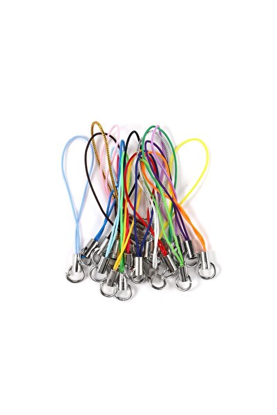 Choice 100Pcs Rondom Mix 20/50/100Pcs Mix Polyester Cord with Jump Ring Lanya...