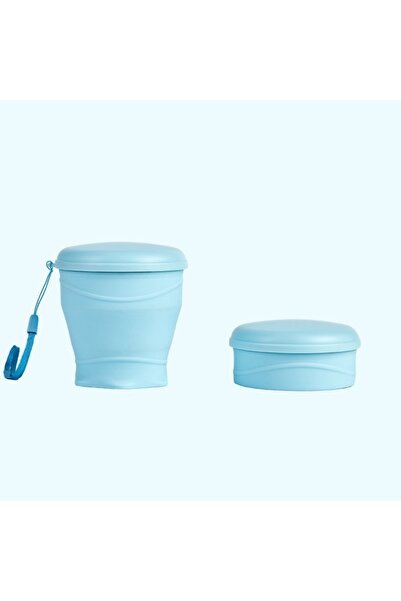 Choice blue 180ML 180ml Foldable Water Cup, Silicone Foldable Travel Cup - Si...