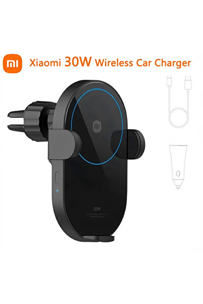 Choice XIAOMI 30W Original 30W Max Wireless Car Charger Auto Fast Quick Charg...