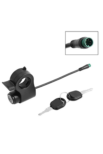 Choice1 B For Kukirin G2 Pro Electric Scooter Power Key Lock with Keys Electr...